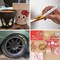 6 Colors Permanent Oil Based Paint Markers, Medium Tip, Quick Dry and Waterproof Assorted Color Marker for Metal, Wood, Fabric, Plastic, Rock Painting, Stone, Mugs, Canvas, Glass
